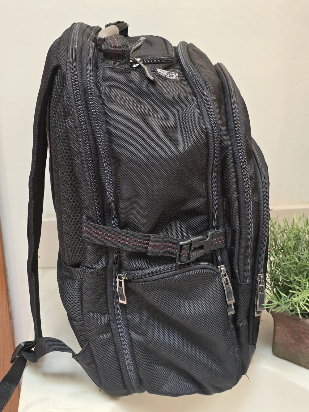 OGIO Black Laptop Prospect Tech Vault, Gadget Protection Backpack, LPS Airflow